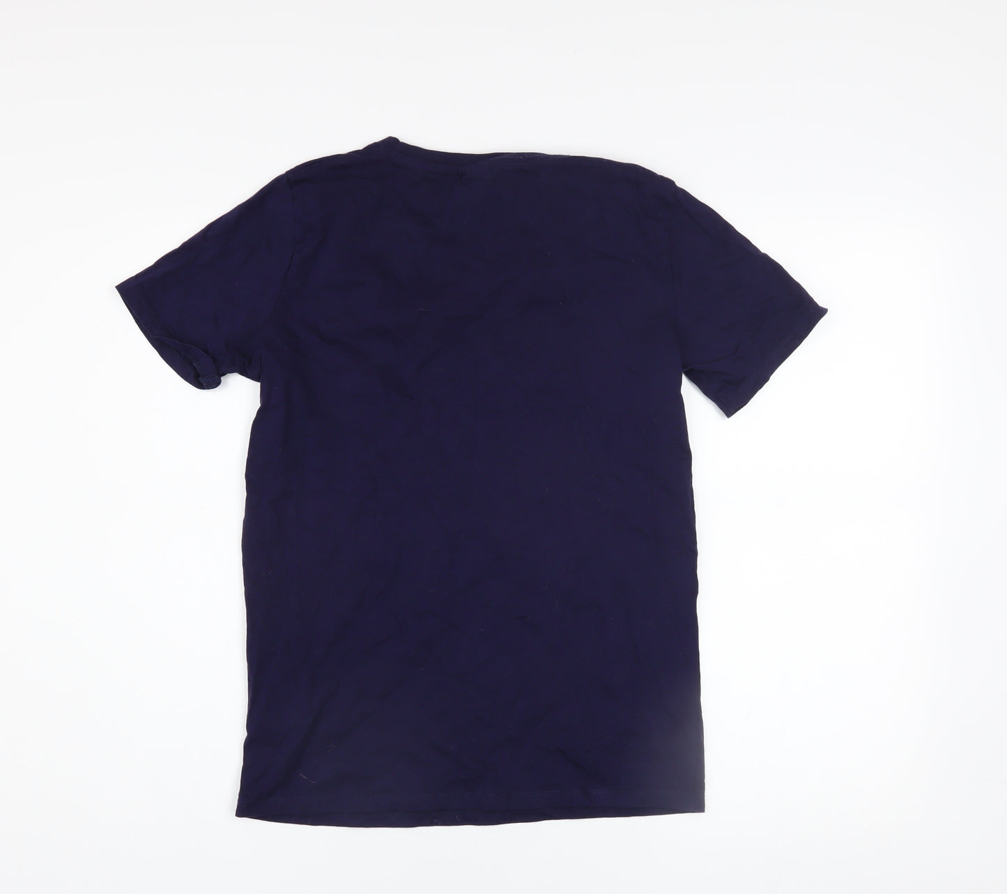 Hype Boys Blue 14 Years Basic Logo Cotton Short Sleeve T-Shirt