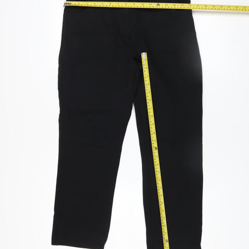 Dunnes Stores Women's Black Slim Fit Stretch Trousers Size 10