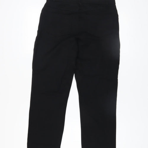 Dunnes Stores Women's Black Slim Fit Stretch Trousers Size 10