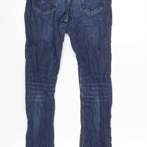 H&M Teens Blue Slim Fit Denim Jeans Size 11-12 Medium Wash