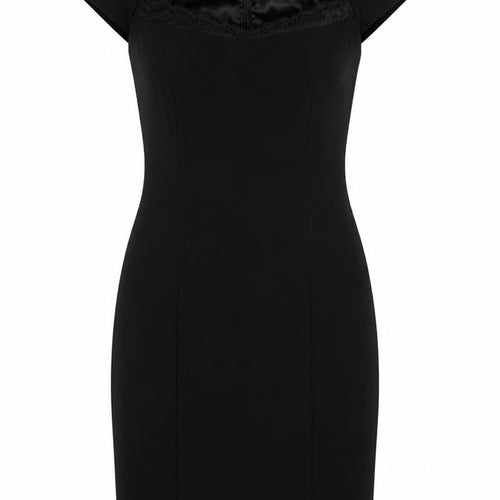 Holly Willoughby Women's Black Size 10 Sheath Knee Length Dress