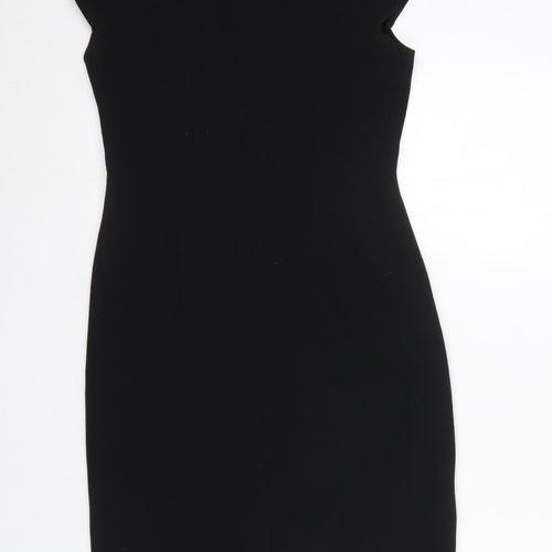 Holly Willoughby Women's Black Size 10 Sheath Knee Length Dress