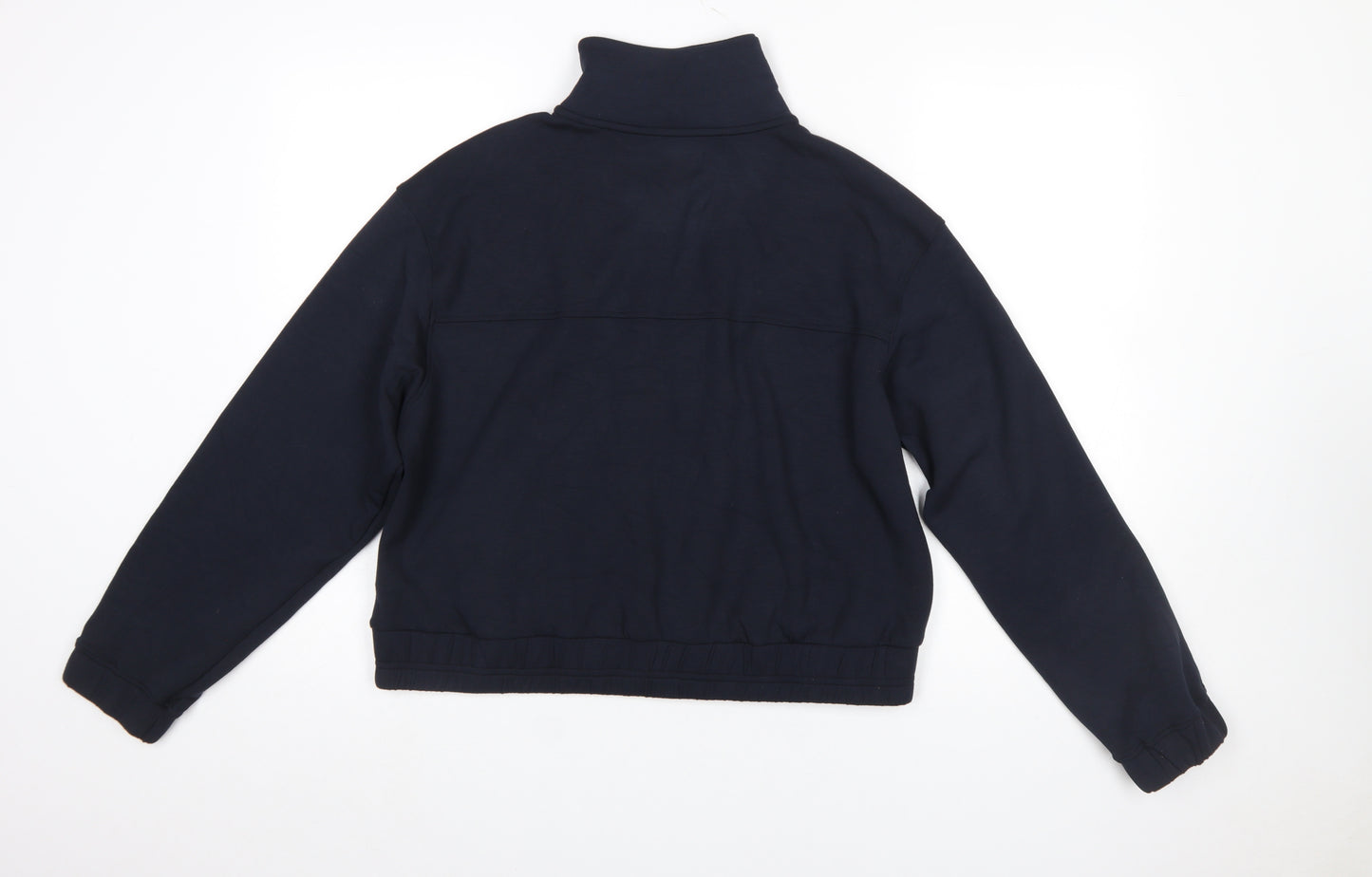 F&F Active Women’s Black Full Zip Sweatshirt Size M Modal Blend