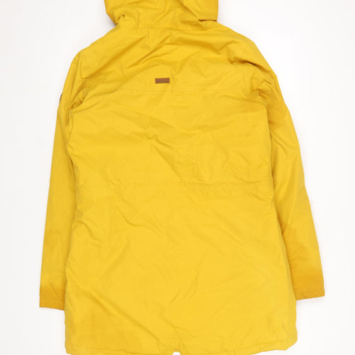 Regatta Women's Yellow Waterproof Hooded Parka Coat Size 12