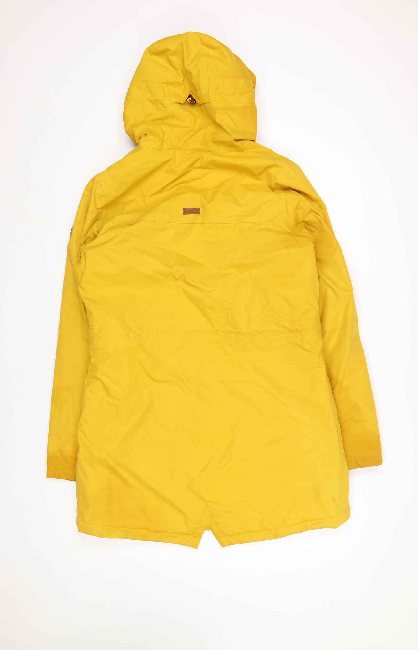 Regatta Women's Yellow Waterproof Hooded Parka Coat Size 12