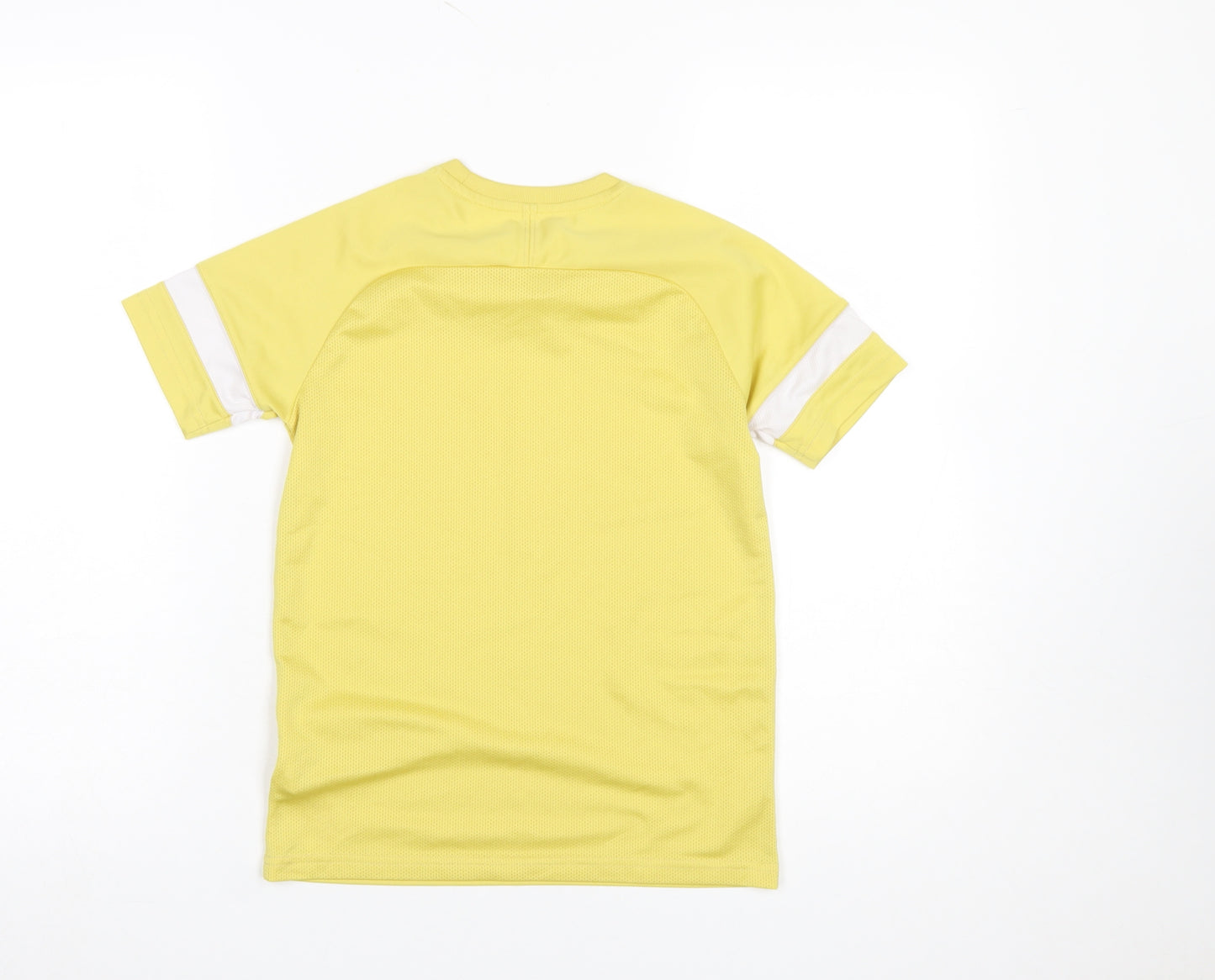 Nike Boys Yellow Dri-Fit Short Sleeve Sports T-Shirt Size 10-11 Years