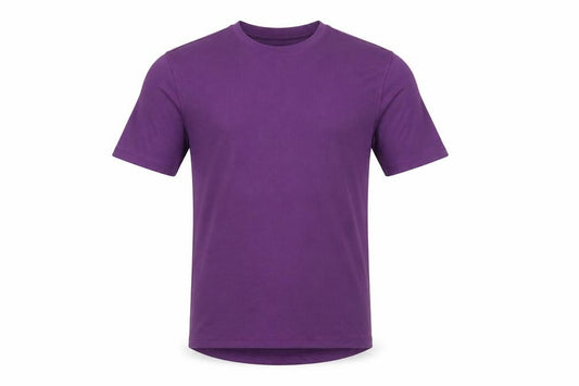Dunnes Stores Men's Purple XS Regular Fit Short Sleeve T-Shirt