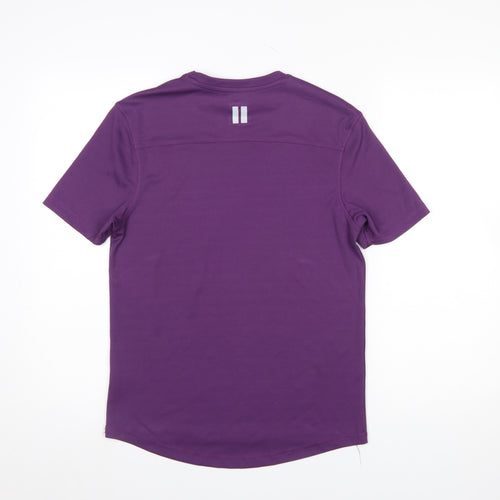 Dunnes Stores Men's Purple XS Regular Fit Short Sleeve T-Shirt