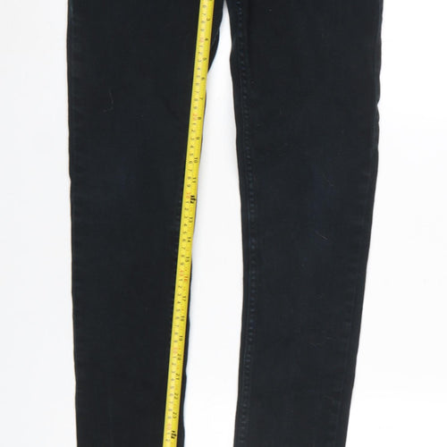 Denim Co. Men's Black Skinny Jeans W32 L34 Cotton Stretch
