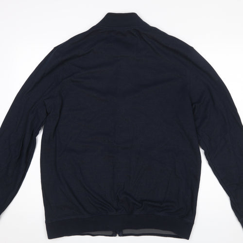 Paul Costelloe Living Men’s Blue XL Full Zip Sweatshirt