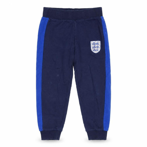 England Boys Blue Jogger Trousers 6-7 Years Football Sportswear