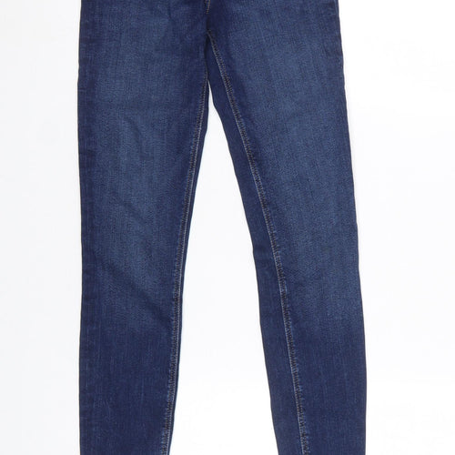 Zara Women’s Blue Skinny High-Rise Denim Jeans Size 6