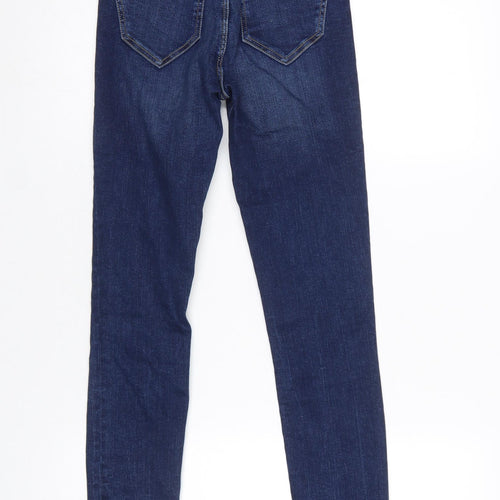 Zara Women’s Blue Skinny High-Rise Denim Jeans Size 6