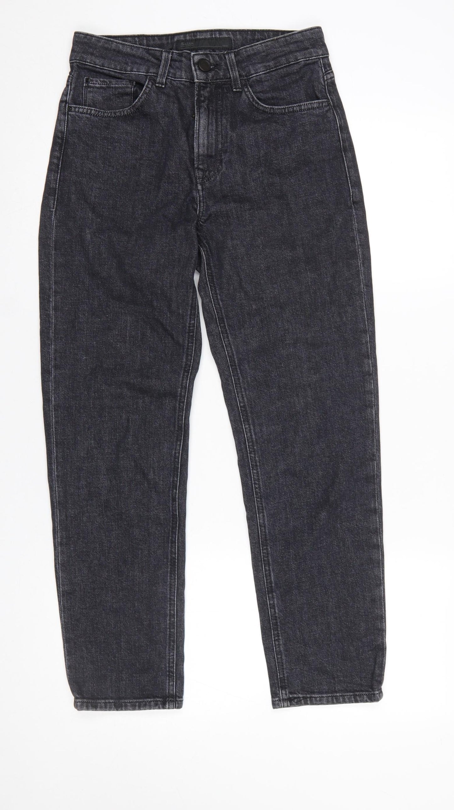 Salsa Womens Black Straight Slim Fit Stretch Jeans Size 6