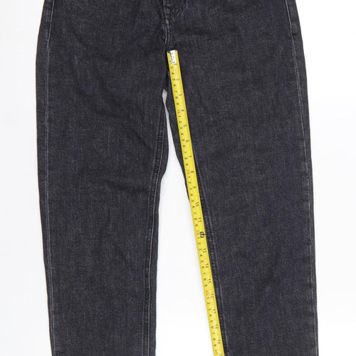 Salsa Womens Black Straight Slim Fit Stretch Jeans Size 6