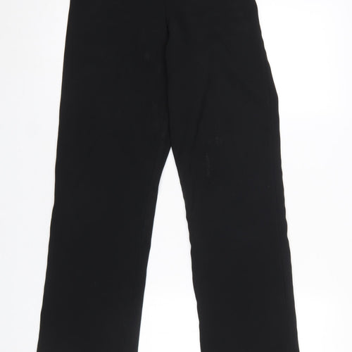 Buttercups Women's Black Workwear Straight Trousers Size 6