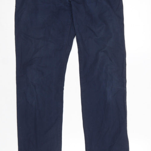 Esprit Men’s Blue Chino Trousers 31W 34L Regular Fit
