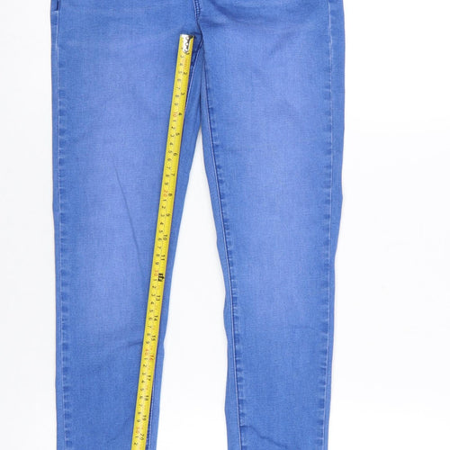 Denim Co. Women Blue Skinny Jeans Size 6 Slim Fit Stretch Denim