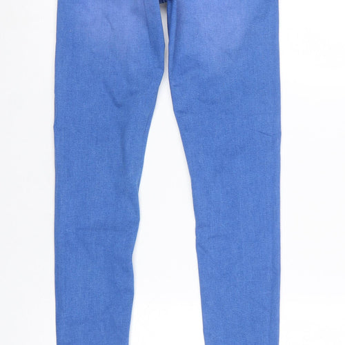 Denim Co. Women Blue Skinny Jeans Size 6 Slim Fit Stretch Denim