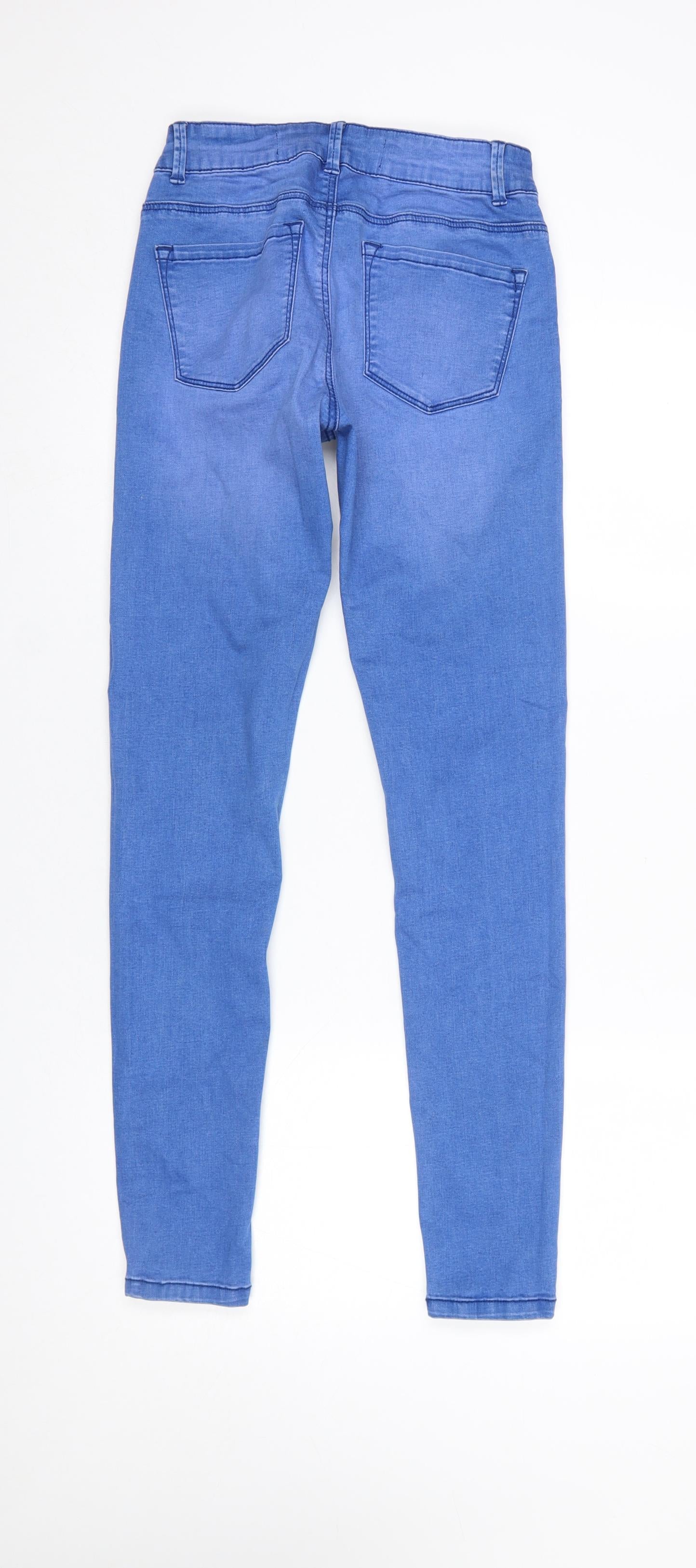 Denim Co. Women Blue Skinny Jeans Size 6 Slim Fit Stretch Denim