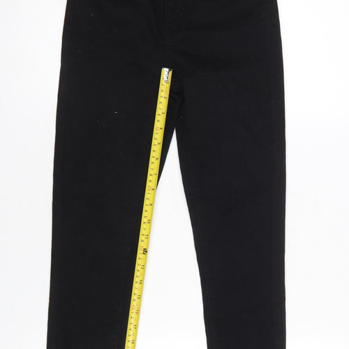 Denim Co. Women's Black Skinny Stretch Jeans Size 8 30in Leg