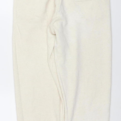 Adidas Women’s Ivory Jogger Sweatpants Size 8 Cotton Blend Activewear