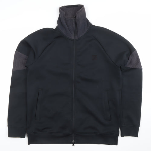 Under Armour Men's Black Full Zip High Neck Sweatshirt L
