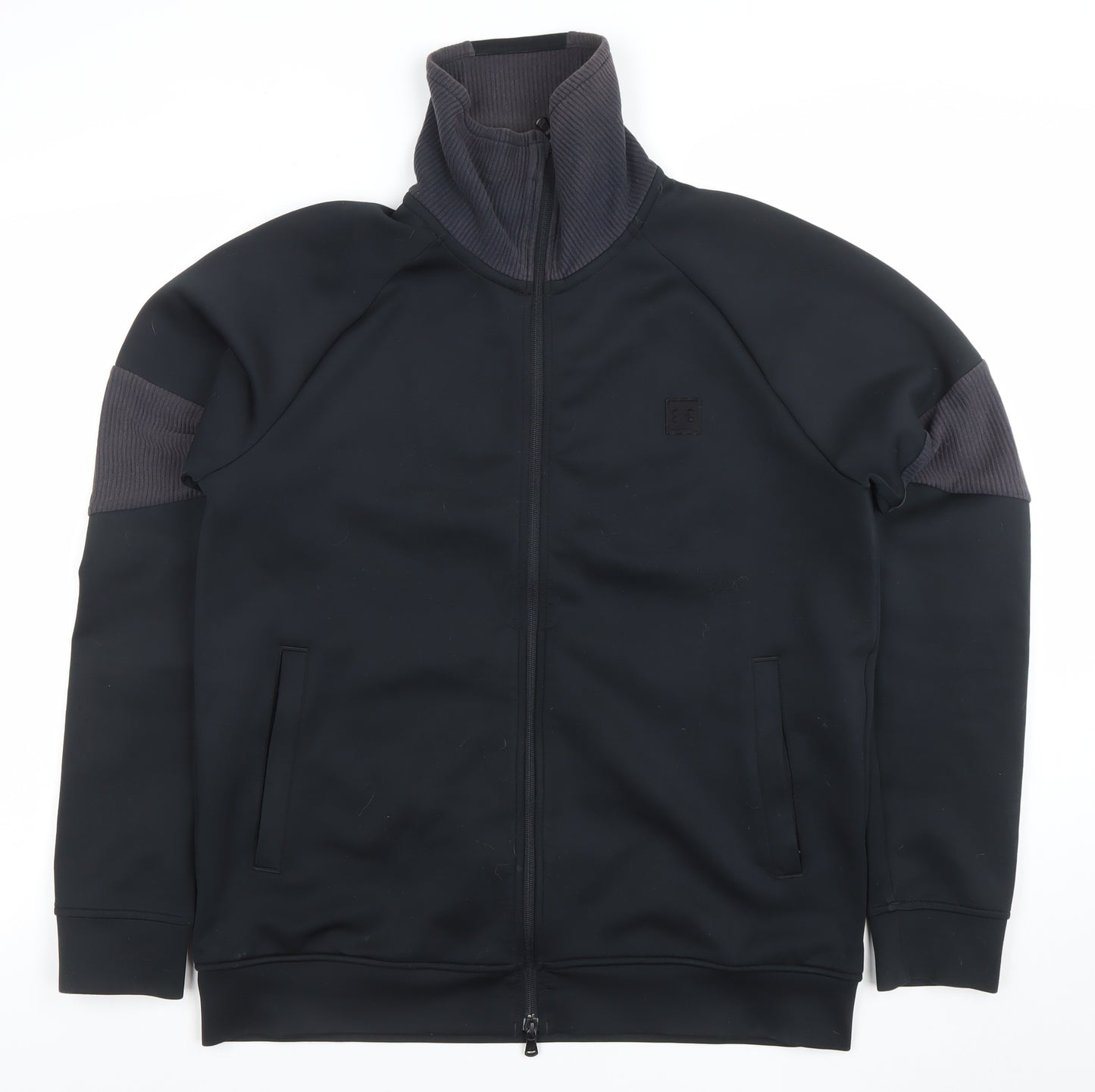 Under Armour Men's Black Full Zip High Neck Sweatshirt L