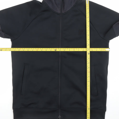 Under Armour Men's Black Full Zip High Neck Sweatshirt L