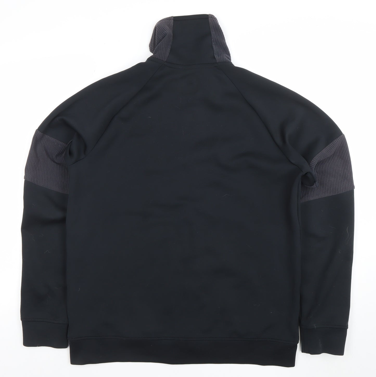 Under Armour Men's Black Full Zip High Neck Sweatshirt L