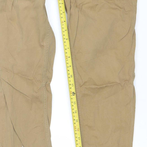 Zara Man Beige Slim Fit Straight Jeans 30in Waist Men’s Casual Denim