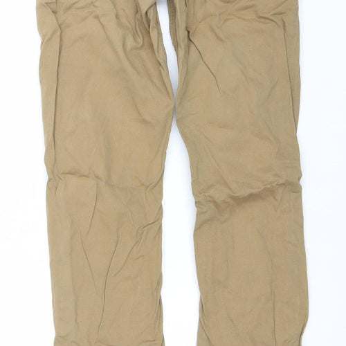 Zara Man Beige Slim Fit Straight Jeans 30in Waist Men’s Casual Denim
