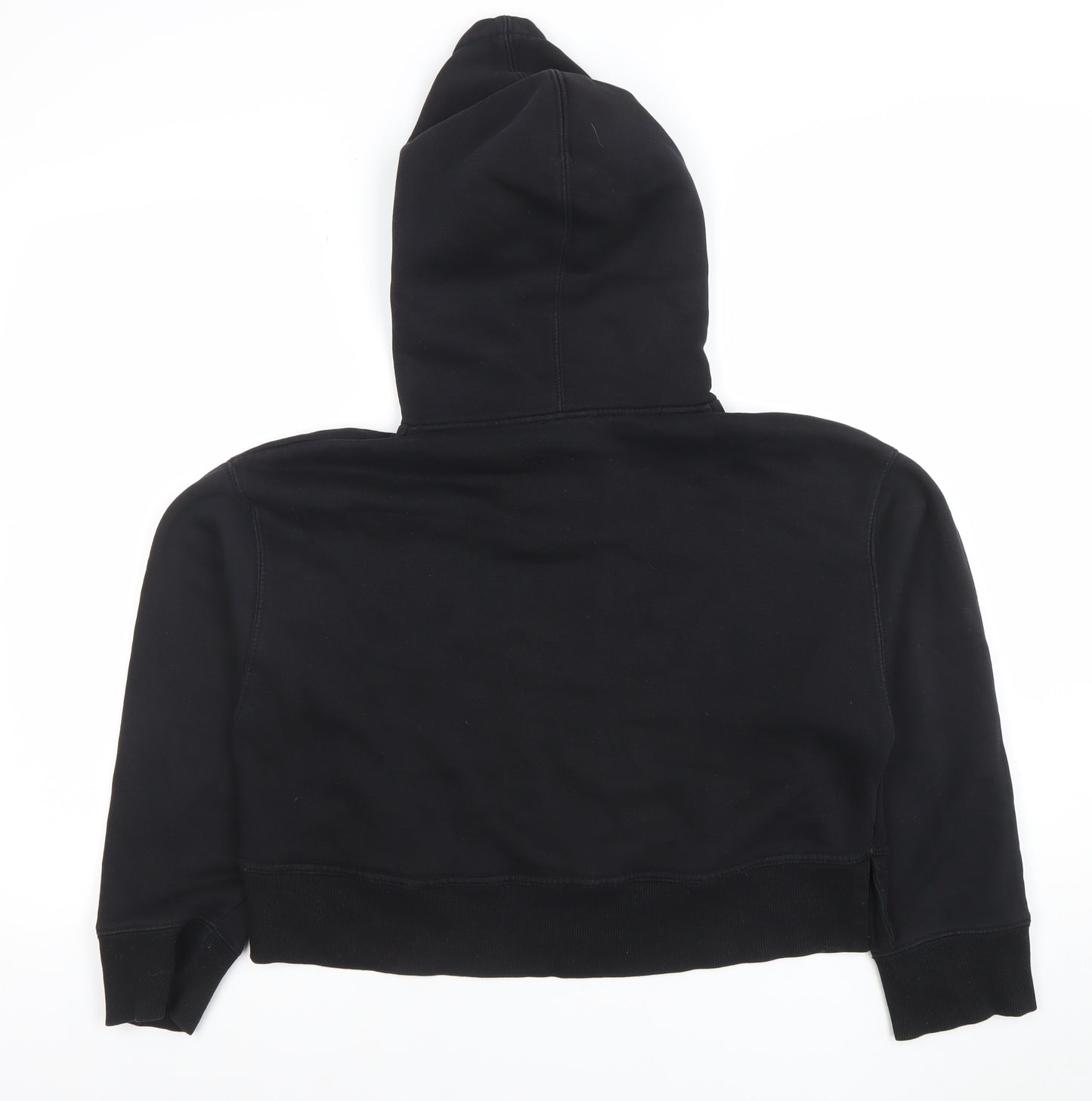 Zara Women's Black Small Pullover Hoodie Sweatshirt