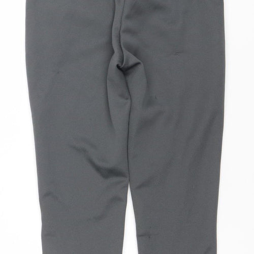 adidas Boys Grey 7-8 Years Athletic Activewear Training Joggers