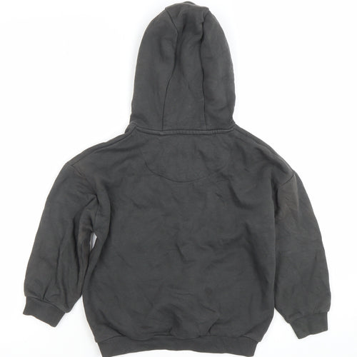 Nickelodeon Teenage Mutant Ninja Turtles Boys Black Hoodie 5-6 Years Pullover