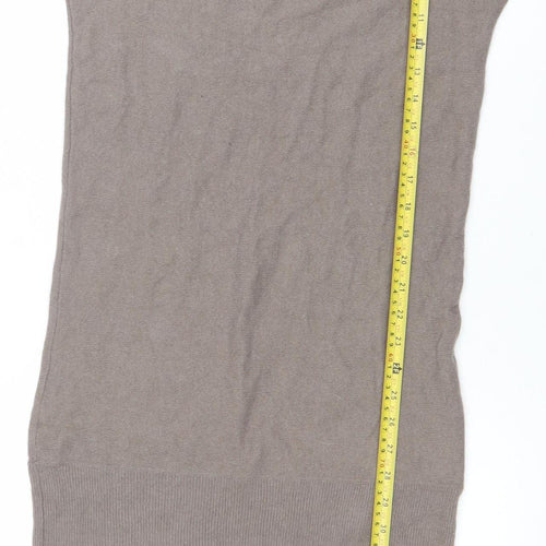 Atmosphere Women’s Brown Jumper Dress Size 8 Knit Long Sleeve