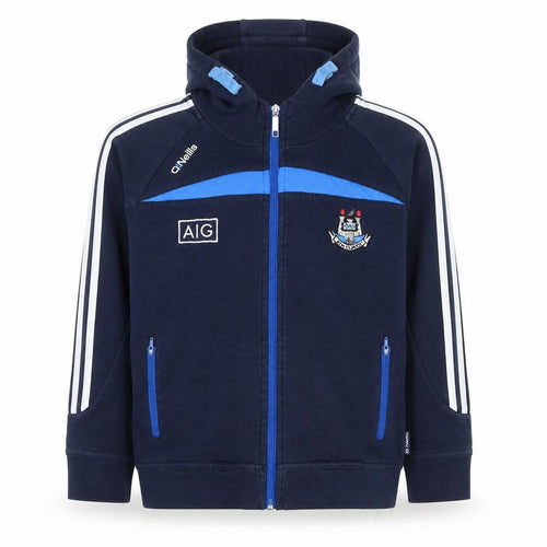O’Neills Boys Navy Blue Full Zip Hoodie 9/10 Years Dublin GAA Sports Top