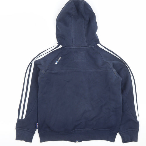 O’Neills Boys Navy Blue Full Zip Hoodie 9/10 Years Dublin GAA Sports Top