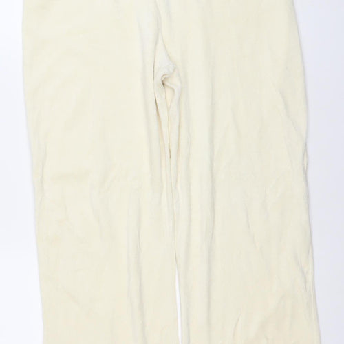Dunnes Stores Women Ivory Lounge Pants Size 14-16 Cotton Blend