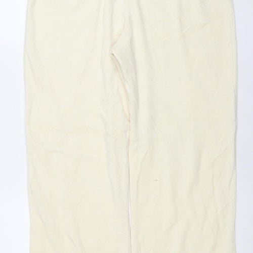 Dunnes Stores Women Ivory Lounge Pants Size 14-16 Cotton Blend