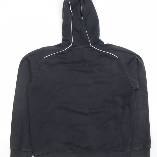 Nike Men’s Black Pullover Hoodie M Logo Fleece Sportswear