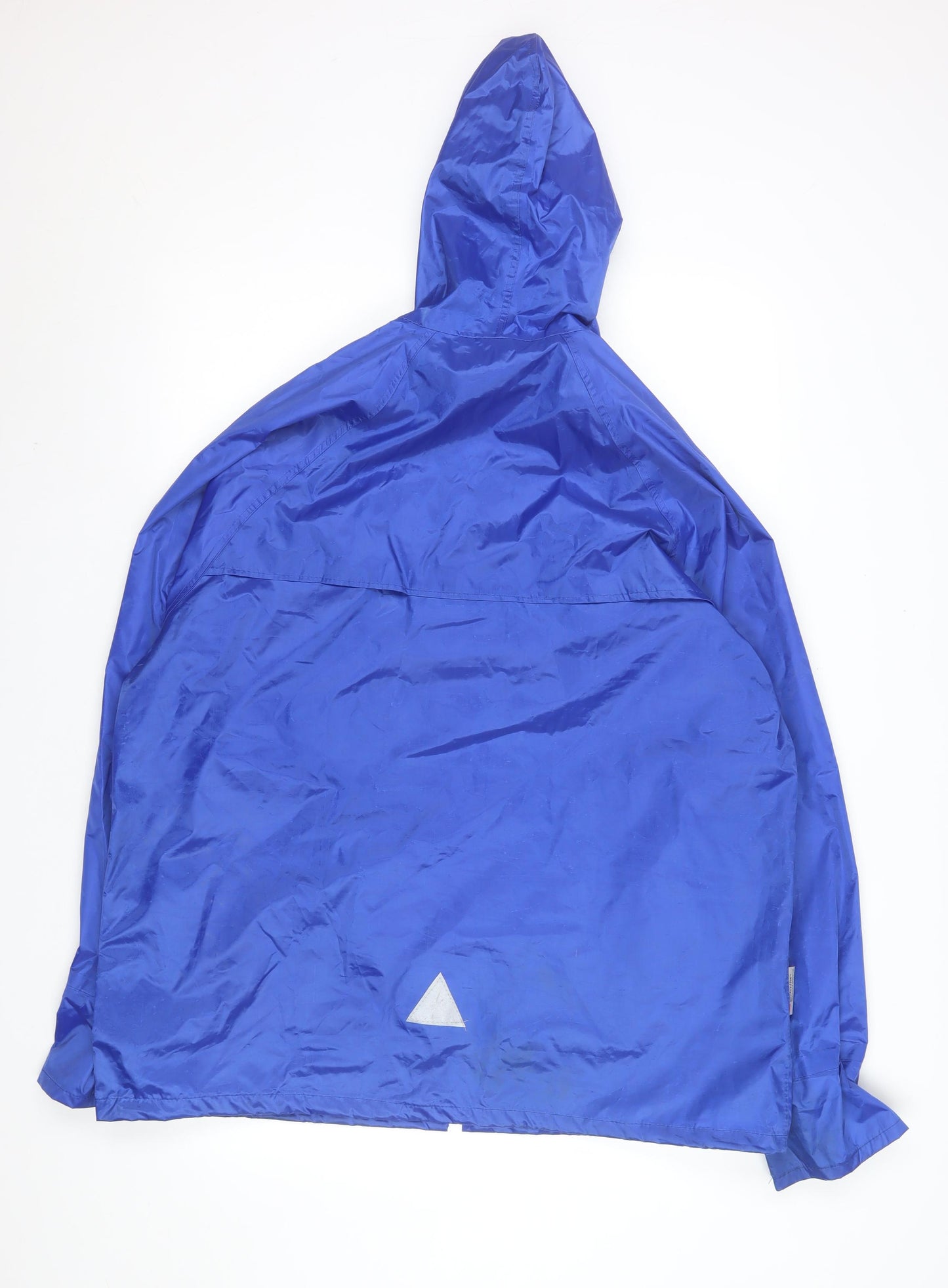 Result Mens Blue M Hooded Lightweight Windbreaker Jacket