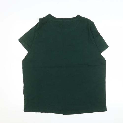 Disney Women’s Green Winnie the Pooh Christmas T-Shirt Size L