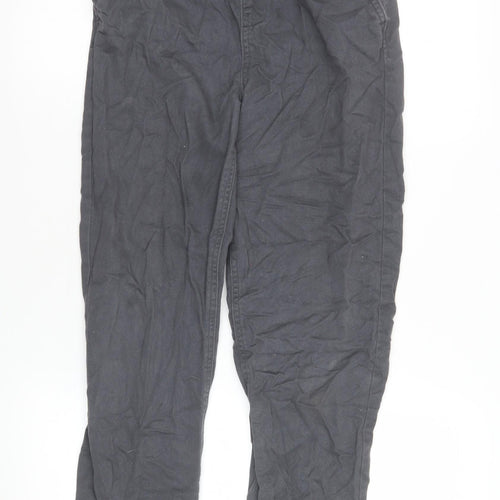 Denim Co Boys Black Slim Fit Cotton Joggers 12-13 Years