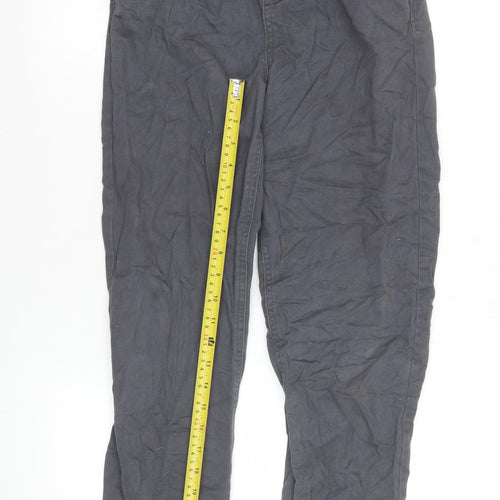 Denim Co Boys Black Slim Fit Cotton Joggers 12-13 Years