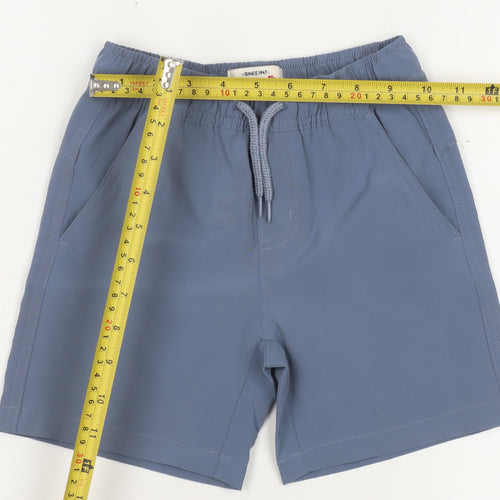 Wrangler Boys Blue Regular Fit Athletic Shorts Size 5 Years