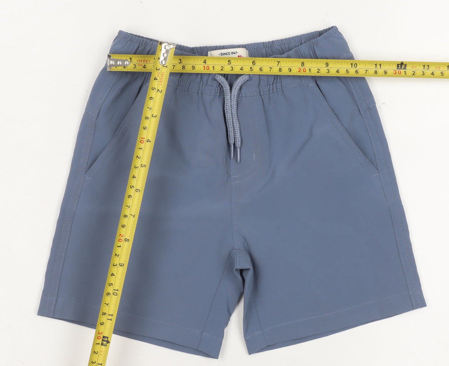 Wrangler Boys Blue Regular Fit Athletic Shorts Size 5 Years