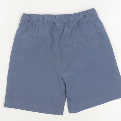 Wrangler Boys Blue Regular Fit Athletic Shorts Size 5 Years