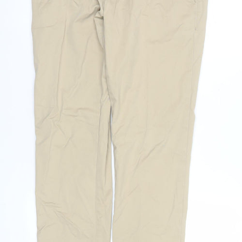 Tommy Hilfiger Men's Beige 32x32 Chino Trousers Cotton Stretch