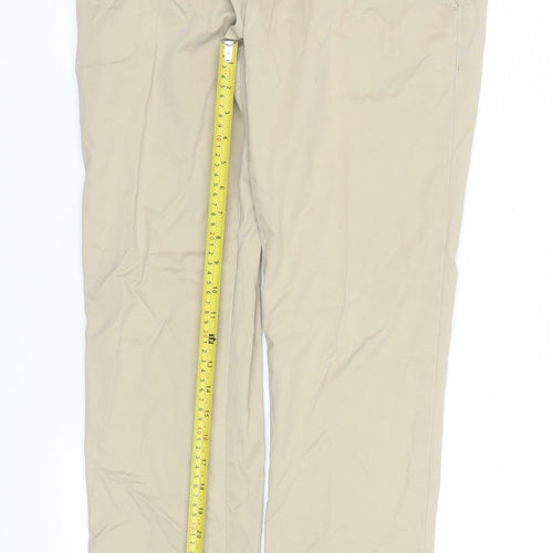 Tommy Hilfiger Men's Beige 32x32 Chino Trousers Cotton Stretch